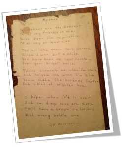 Granny's Poem 1937